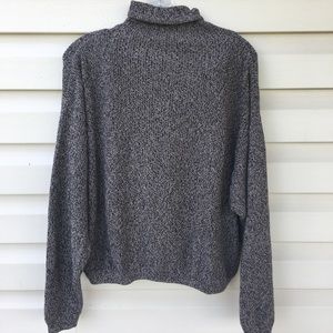 100% Cotton- Knit turtle neck sweater